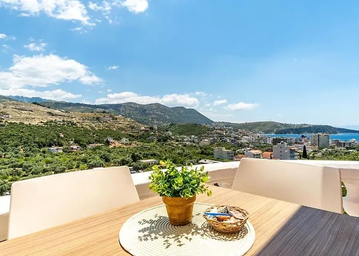 Ap 7 - Goro Wpool, Views, Kitchen & Parking Apartment Himarë