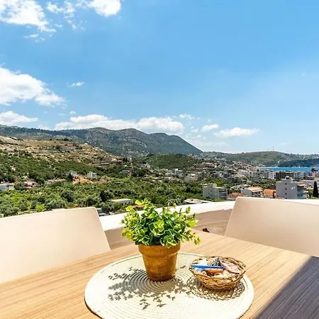 Ap 7 - Goro Wpool, Views, Kitchen & Parking Апартаменты Химара